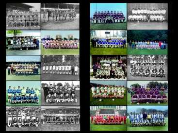 foto -41., 42. i 43. SERIA POCZTÓWEK - PIŁKARSKI KLUB KOLEKCJONERA