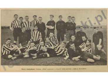 foto -Pierwsze zdjęcie z meczu Wisła Kraków - Cracovia z 1909 roku
