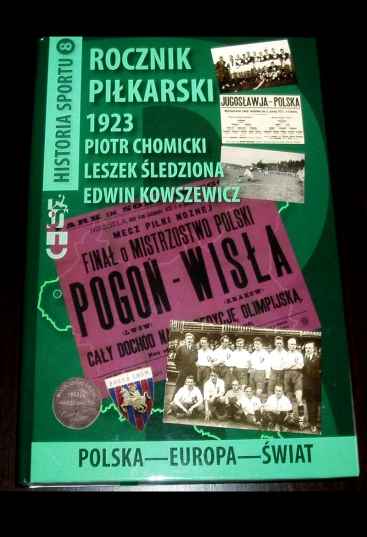 foto -Próbny Rocznik Piłkarskii 1923 Polska-Europa-Świat już w redakcji